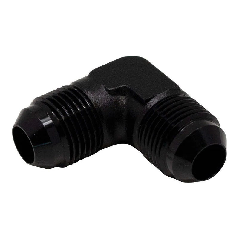 Deatschwerks 8AN to 8AN 90-Degree Fitting Anodized Matte Black