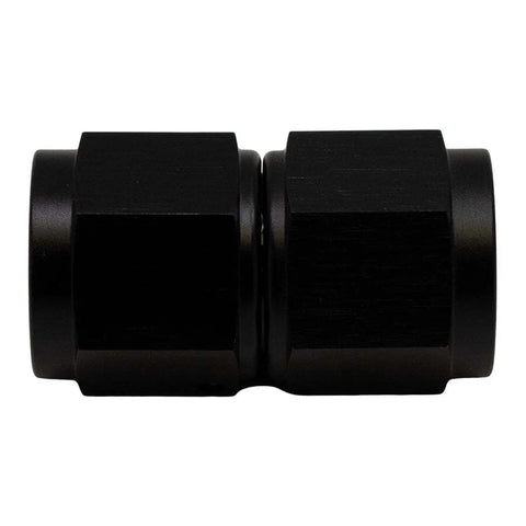 Deatschwerks 8AN to 8AN Coupler Anodized Matte Black