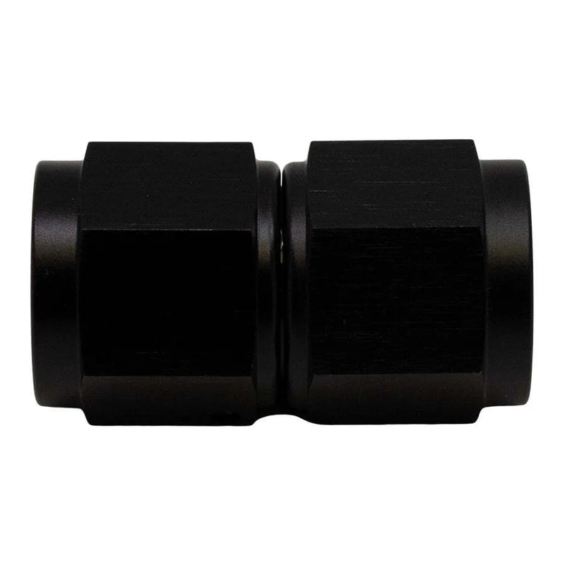 Deatschwerks 8AN to 8AN Coupler Anodized Matte Black