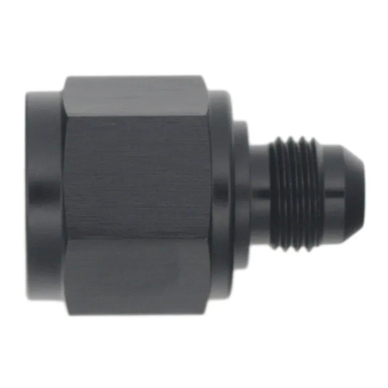 Deatschwerks 10AN Female Flare to 6AN Male Flare Reducer Anodized - Black