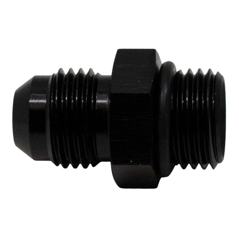 Deatschwerks 6AN to 6AN Flare Adapter Anodized Matte Black