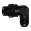 Deatschwerks 8AN to 8AN Flare 90-Degree Fitting Anodized Matte Black