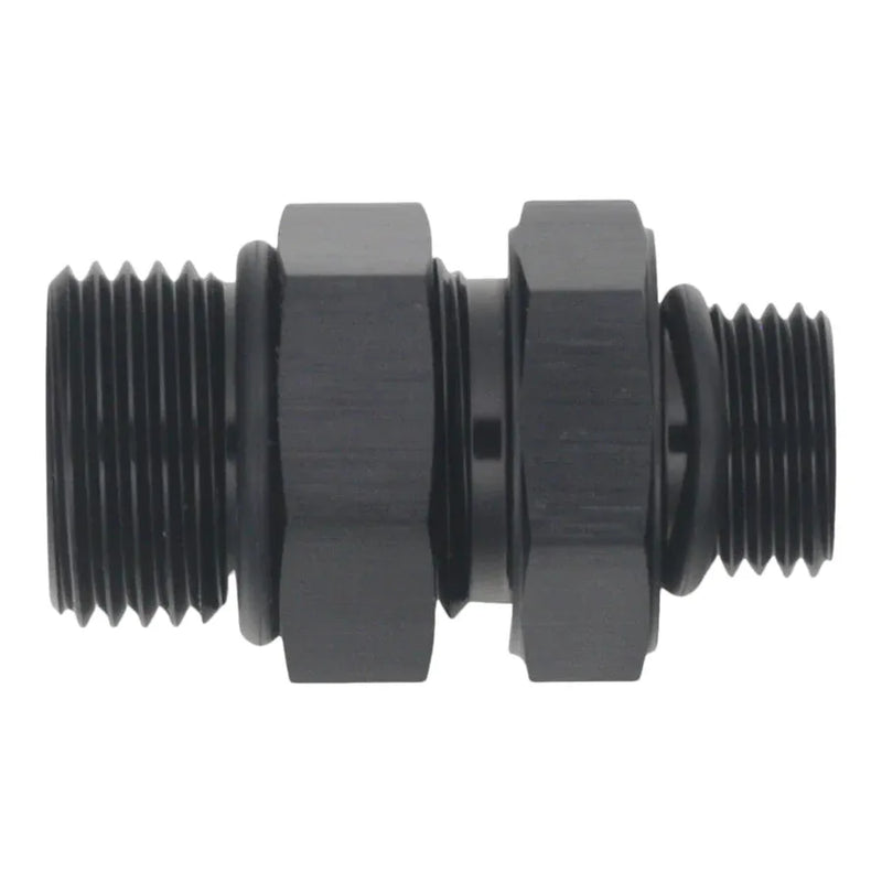 Deatschwerks 6AN ORB Male to 8AN ORB Male Swivel Adapter Anodized - Black