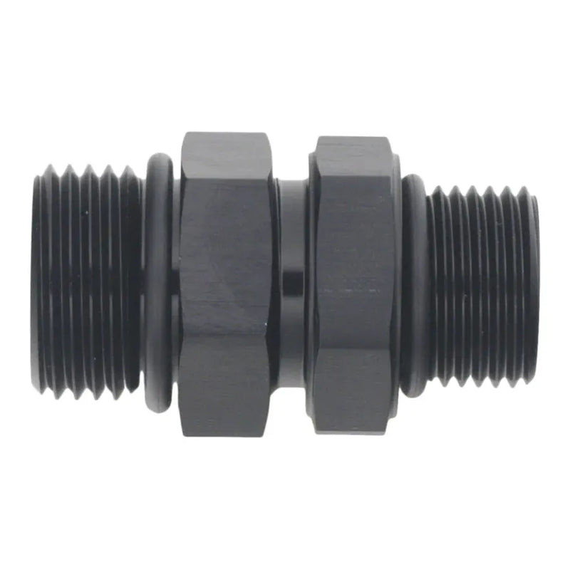 Deatschwerks 8AN ORB Male to 10AN ORB Male Swivel Adapter Anodized - Black