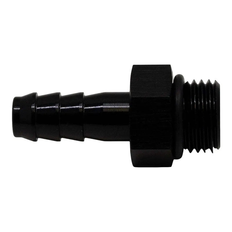 Deatschwerks 6AN to 5/16 Triple Barb Fitting Anodized Matte Black