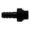 Deatschwerks 6AN to 5/16 Triple Barb Fitting Anodized Matte Black (image 2)