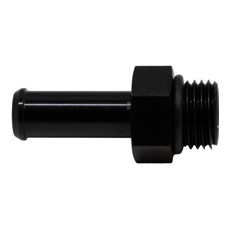 Deatschwerks 6AN to 3/8 Barb Fitting Anodized Matte Black