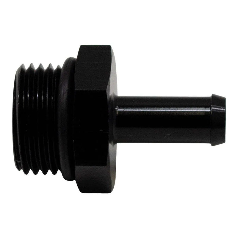 Deatschwerks 8AN to 5/16 Barb Fitting Anodized Matte Black