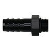 Deatschwerks 6AN to 1/2 Triple Barb Fitting Anodized Matte Black