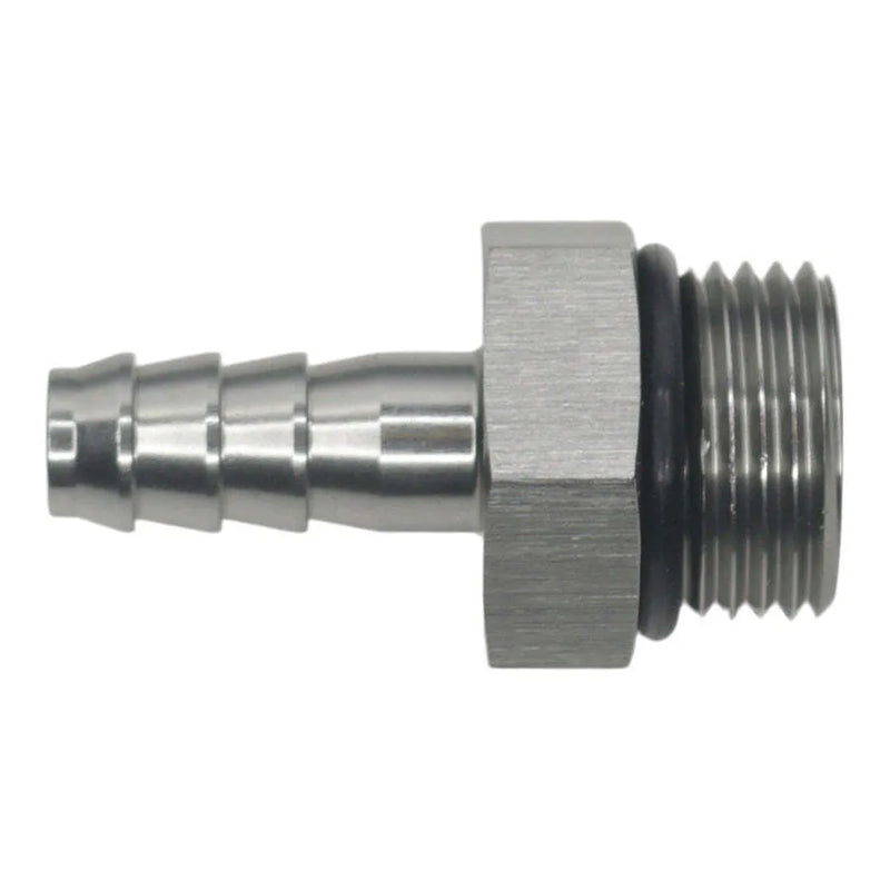 Deatschwerks 8AN to 5/16 Triple Barb Fitting Anodized DW Titanium