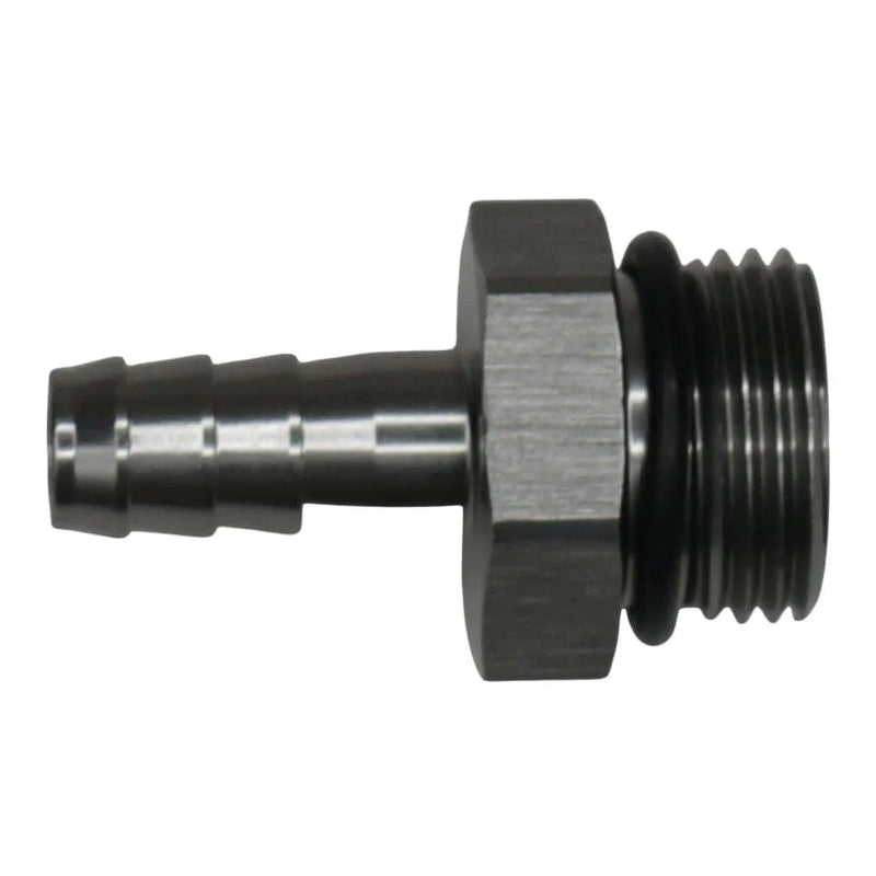 Deatschwerks 10AN to 3/8 Triple Barb Fitting Anodized DW Titanium