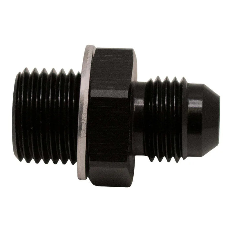 Deatschwerks 6AN to M16 X 1.5 Metric Adapter Anodized Matte Black