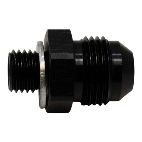 Deatschwerks 8AN to M12 X 1.5 Metric Adapter Anodized Matte Black (image 2)