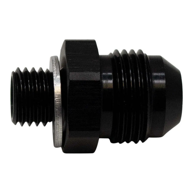 Deatschwerks 8AN to M12 X 1.5 Metric Adapter Anodized Matte Black
