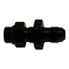 Deatschwerks 6AN O-Ring Male to 6AN Bulkhead Anodized Matte Black (image 3)
