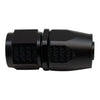 Deatschwerks 10AN Female Swivel Straight Hose End CPE Anodized Matte Black