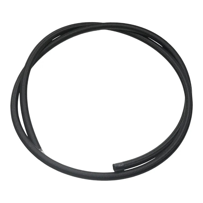 Deatschwerks 10AN Black Nylon Braided CPE Hose