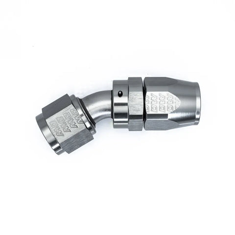 Deatschwerks Titanium 30 Deg 10AN Female Flare Swivel CPE Hose End