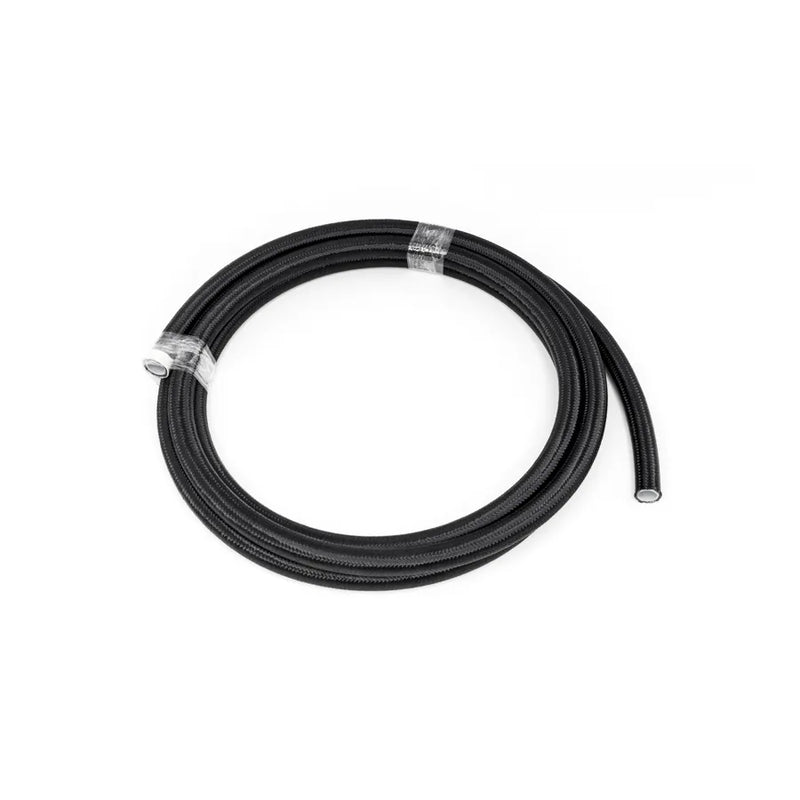 Deatschwerks 10AN Black Nylon Braided PTFE Hose - 10 Feet