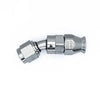 Deatschwerks Titanium 30 Deg 6AN Female Flare Swivel PTFE Hose End w/Olive Insert