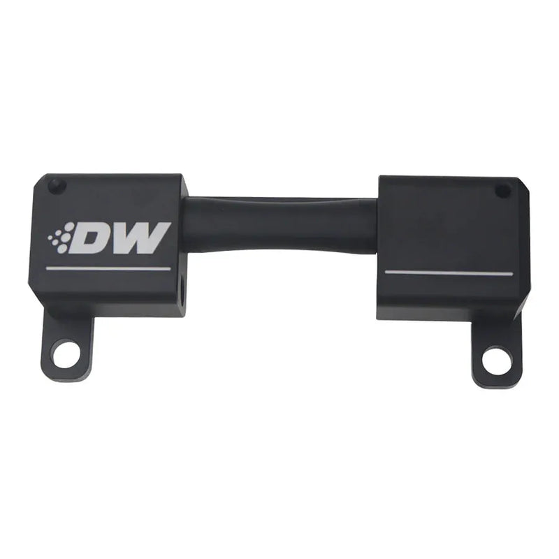 Deatschwerks High Flow Ethanol Sensor Adapter 10AN ORB to 10AN ORB Anodized Matte Black