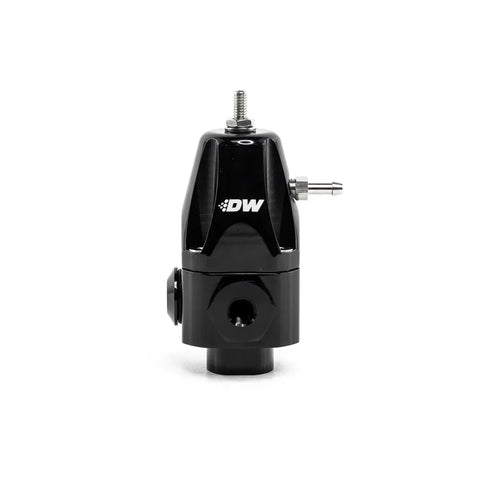 Deatschwerks DWR1000 Adjustable Fuel Pressure Regulator -8AN Inlet/-6AN Outlet - Black