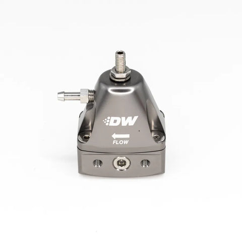 Deatschwerks DWR1000iL In-Line Adjustable Fuel Pressure Regulator - Titanium