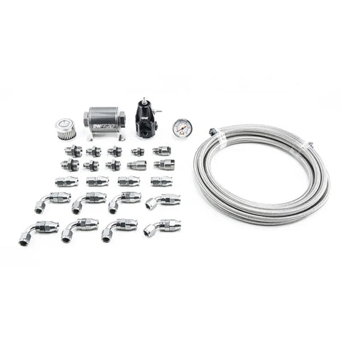 Deatschwerks X2 Series Pump Module -8AN -6AN PTFE Plumbing Kit (Camaro 10-15) — fits Chevrolet Camaro Gen 5