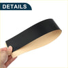 Black and tan dual sided adhesive strip for easy application included in 6 pcs black door pillar window trim for toyota sienna 2002 2009
