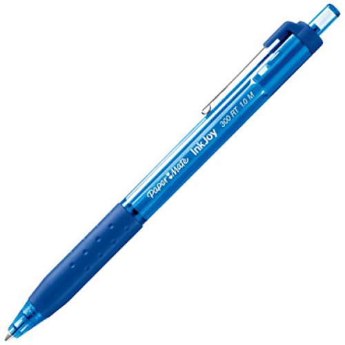 Papermate 1mm Ballpoint Pen Inkjoy Blue 2Pack 2006236