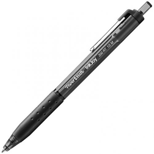 Papermate 1mm Ballpoint Pen Inkjoy Black 2Pack 2006235