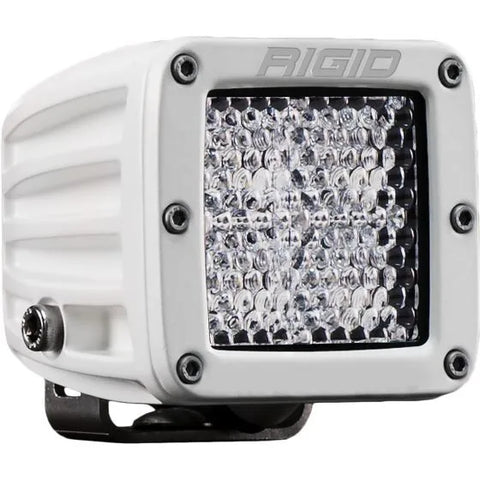 Rigid Industries D-Series Pro Hybrid Flood Diffused - Surface Mount- White - Single