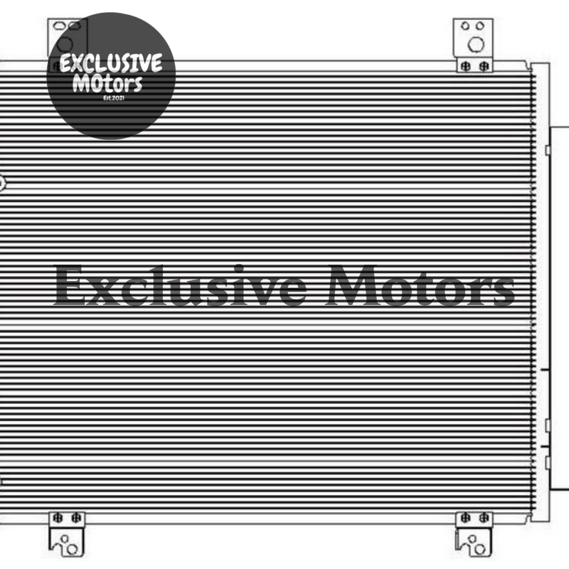 Toyota Hiace Right Air Conditioning Condenser (2004 - 2024)