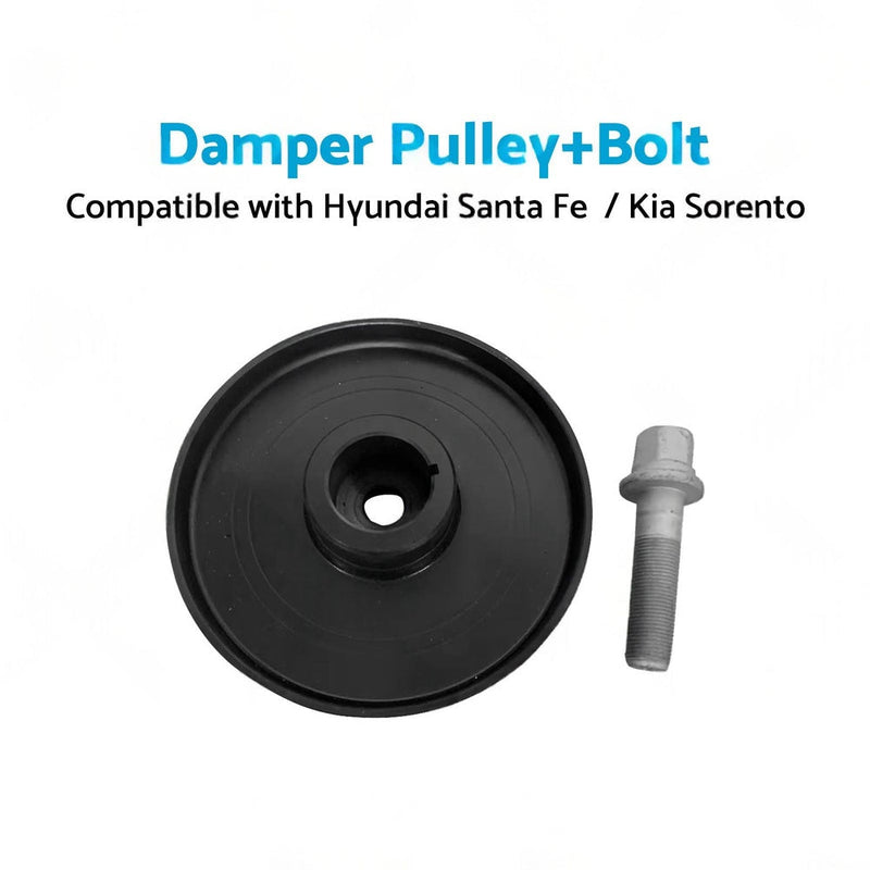 Harmonic Balancer Damper Pulley to suit Hyundai Santa Fe 2.2L — image 1
