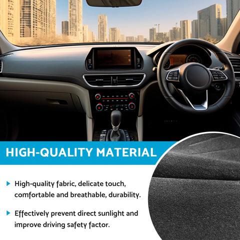 Black Non-Slip Dash Mat to suit Great Wall Haval H2 City LUX — image 2
