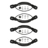 4x Side Mount Carry Handles with Screws to suit Kayak — image 2