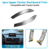 2pcs Upper Center Dashboard Trim to suit Toyota Corolla 1.8L — image 5