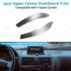 2pcs Upper Center Dashboard Trim to suit Toyota Corolla 1.8L — image 6
