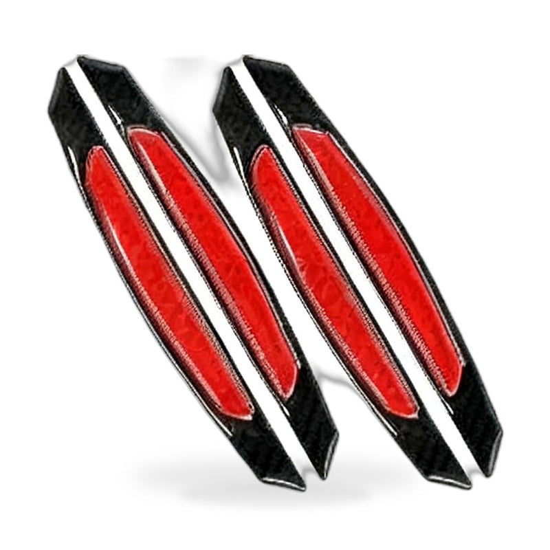Reflective Carbon Fiber Door Edge Guard Bump Protector Sticker — image 1