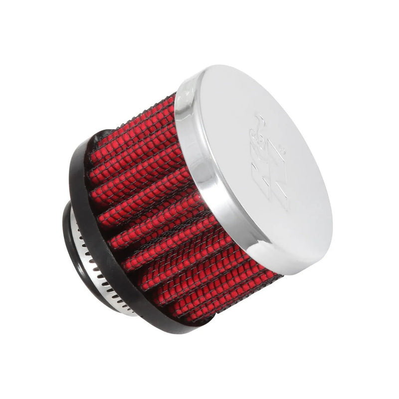 K&N Filters Rubber Base Crank Case Vent Filter - 0.75" ID x 2" OD x 1.25" H