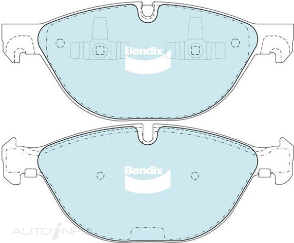 Bendix Brake Pads Euro Front Bmw X5 X6 - DB2209EURO+