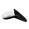 Right Door Mirror to suit Mazda 3 BL White Without Indicator — image 2