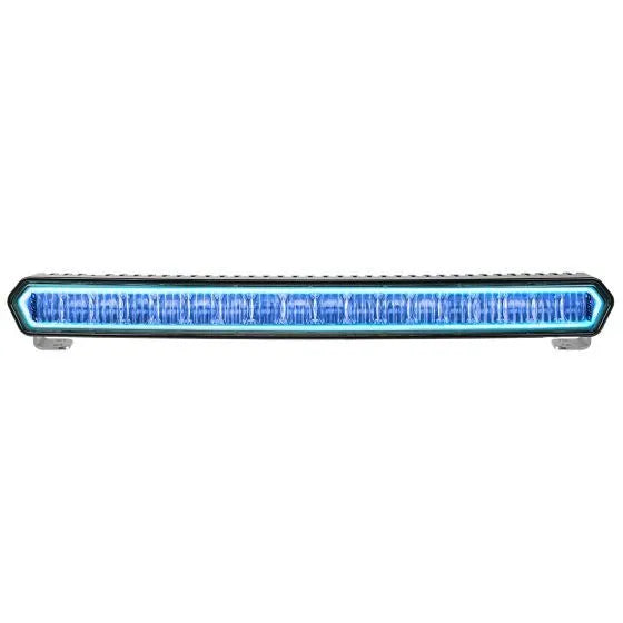 Rigid Industries SR-L Series 20In Off-Road LED Light Bar - Black W/ Blue Halo