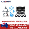 Nissan Pathfinder R51 YD25 2.5L Turbo Installation Stud & Gasket Kit