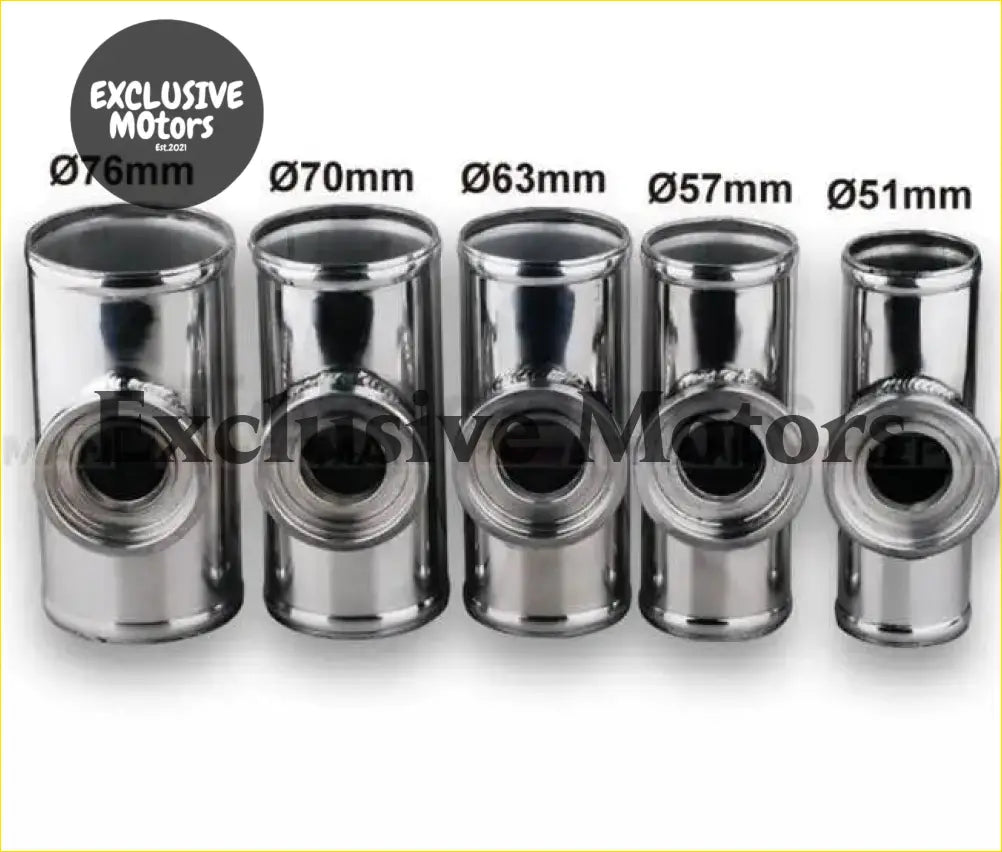 63MM 2.5’’ NEW SSQV / BLOW OFF VALVE / BOV TURBO T-PIPE/PIPING ADAPTOR - Turbo & Performance