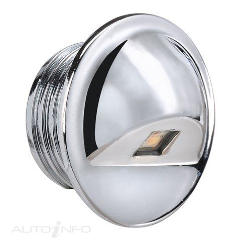 Narva 12/24V Chrome Step Light Cool - 87608BL