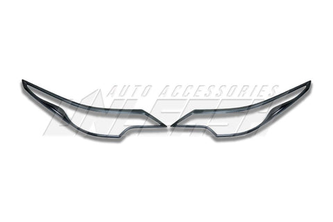 Black Headlight Cover/Surrounds for Toyota Fortuner 2016-2021
