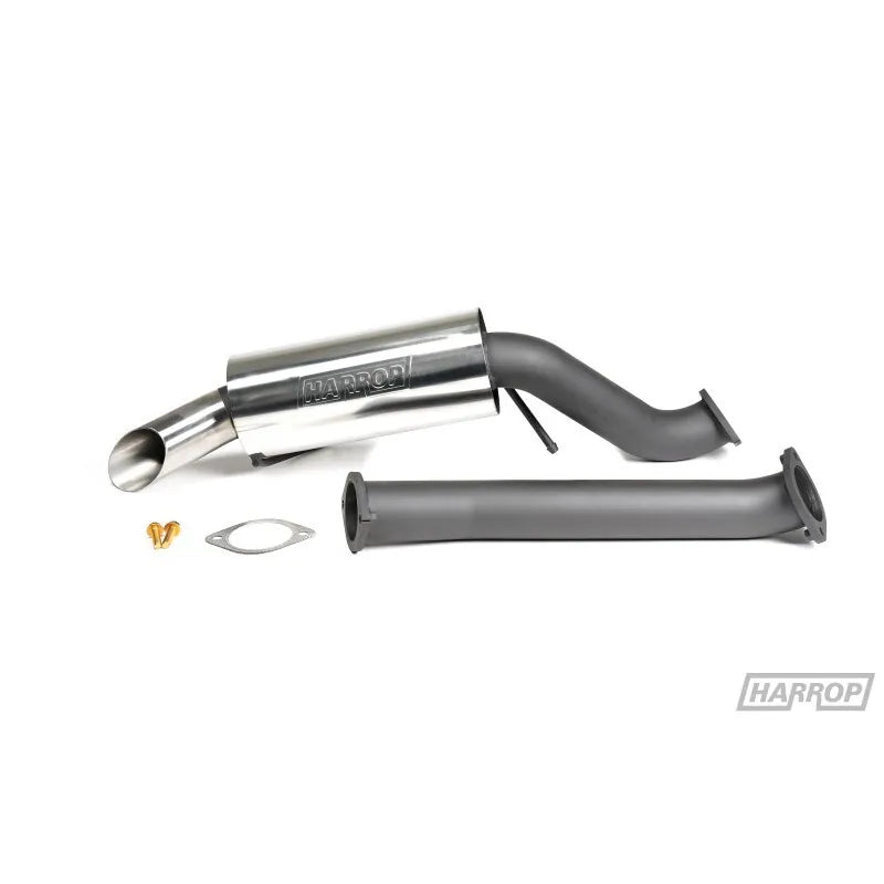 Harrop Rear Section Exhaust - Stock Bar (Patrol Y62) — fits Nissan Patrol