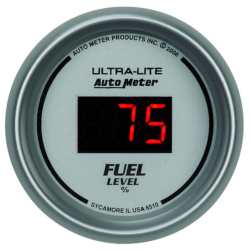 AutoMeter Ultra-Lite Digital Fuel Level AU6510
