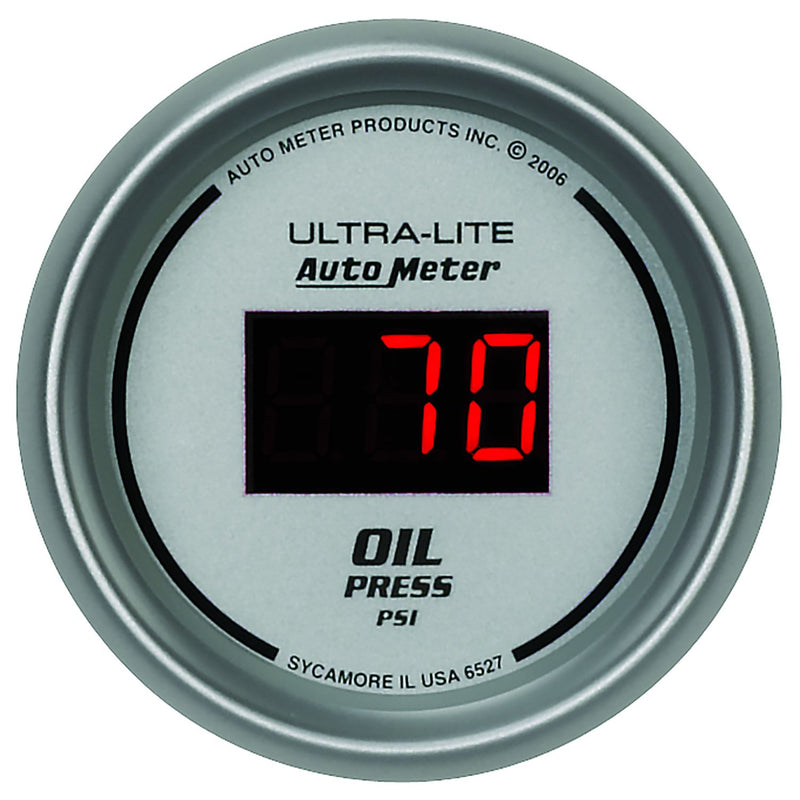 AutoMeter Ultra-Lite Digital Oil Press AU6527